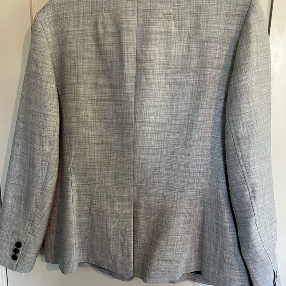 Talbots wool blend two-button blazer - Picture 4 of 5